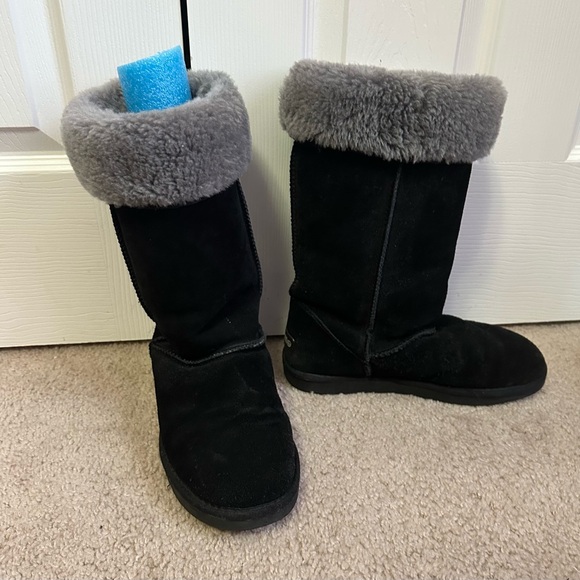 Lamo Shoes - Lamo Black and Gray Winter Boots